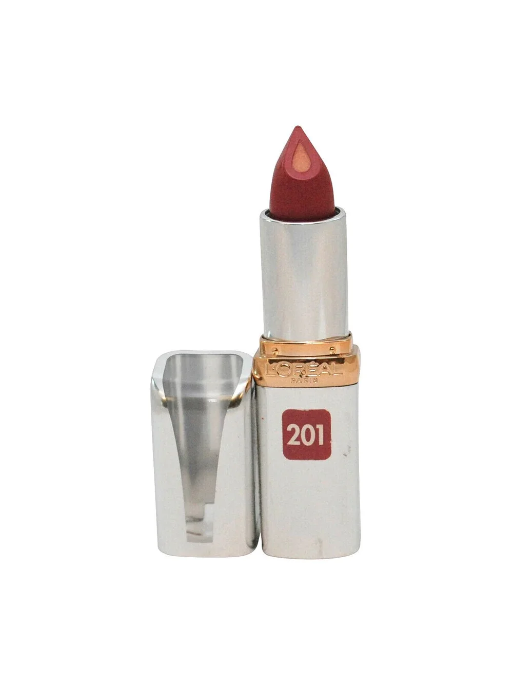 NEW L'OREAL Colour Riche Anti-Aging Serum Lipstick in 201 Blushing Bouquet